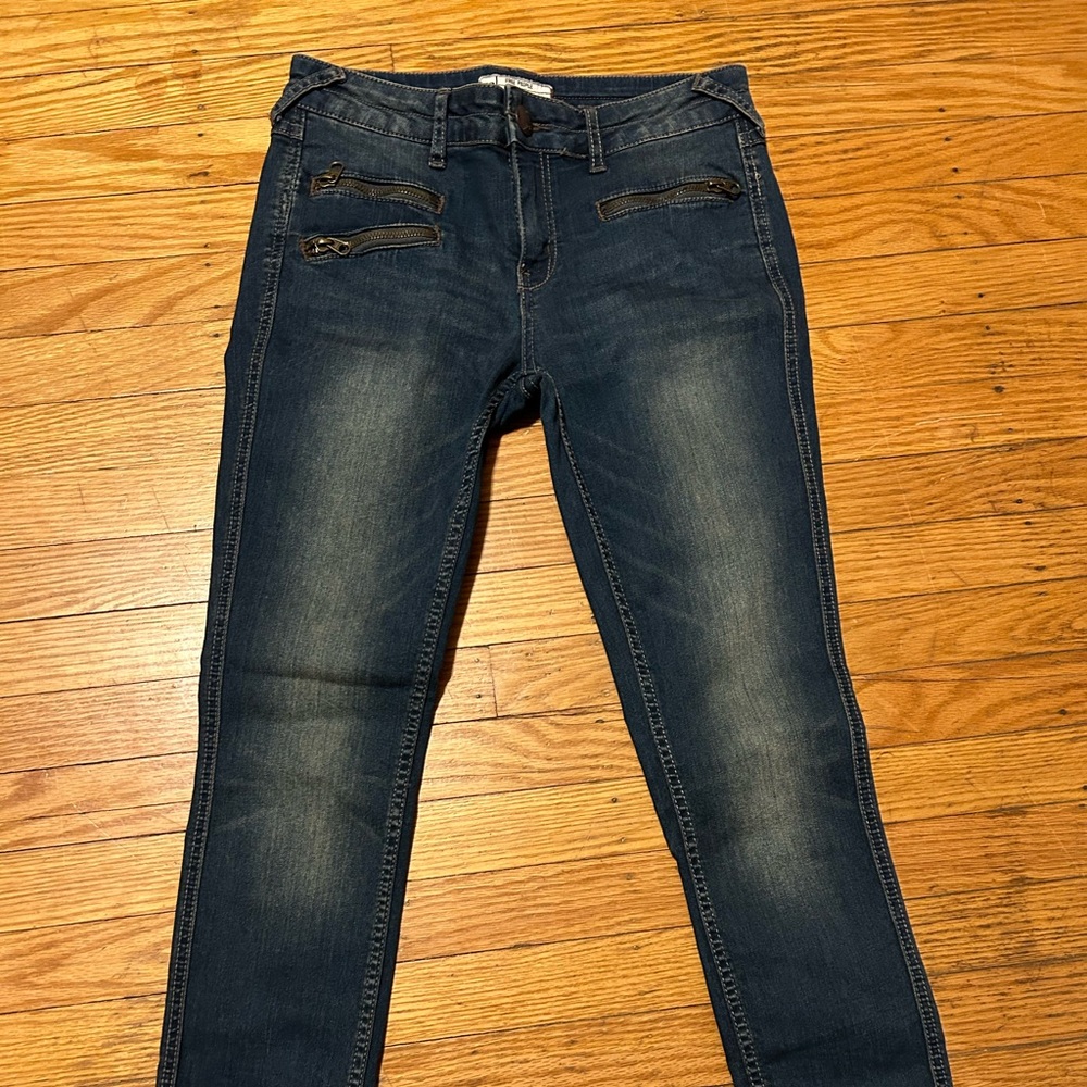 Free People Vintage Skinny Jeans Size 27